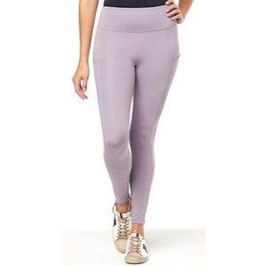 G by Giuliana Just Peachy Pocket Legging 800-573 Smoke Purple Small